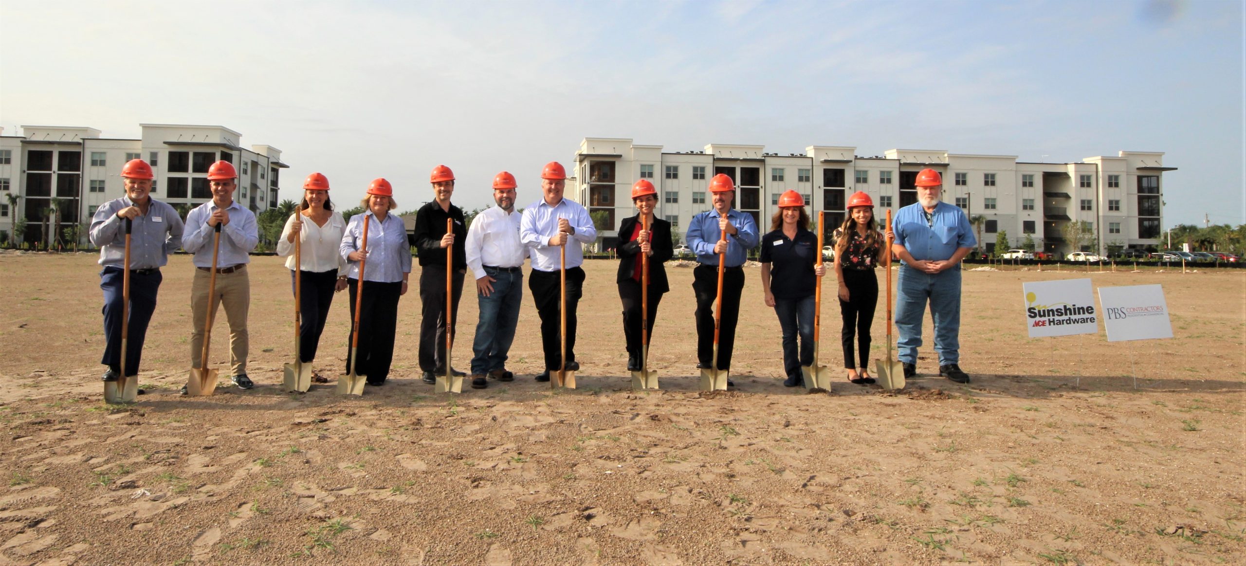 PBS Contractors Breaks Ground on a New Sunshine Ace Hardware Location at Founders Square